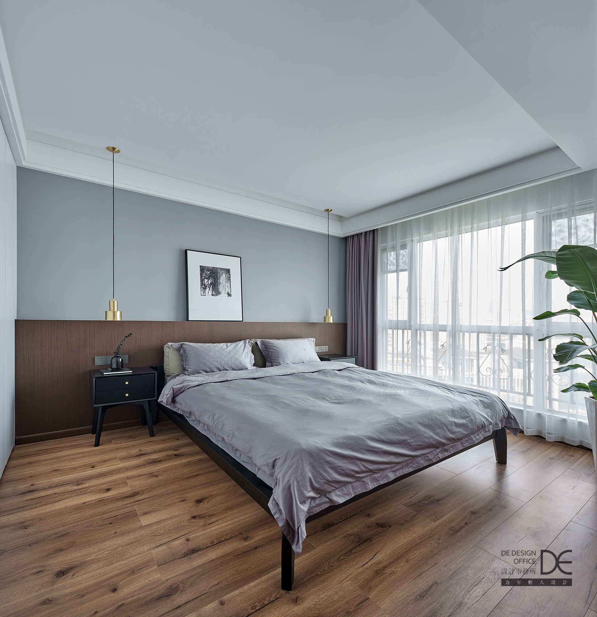 DE实景 · 997期 | 83㎡异形空间，如何装出“大”的感觉？-43