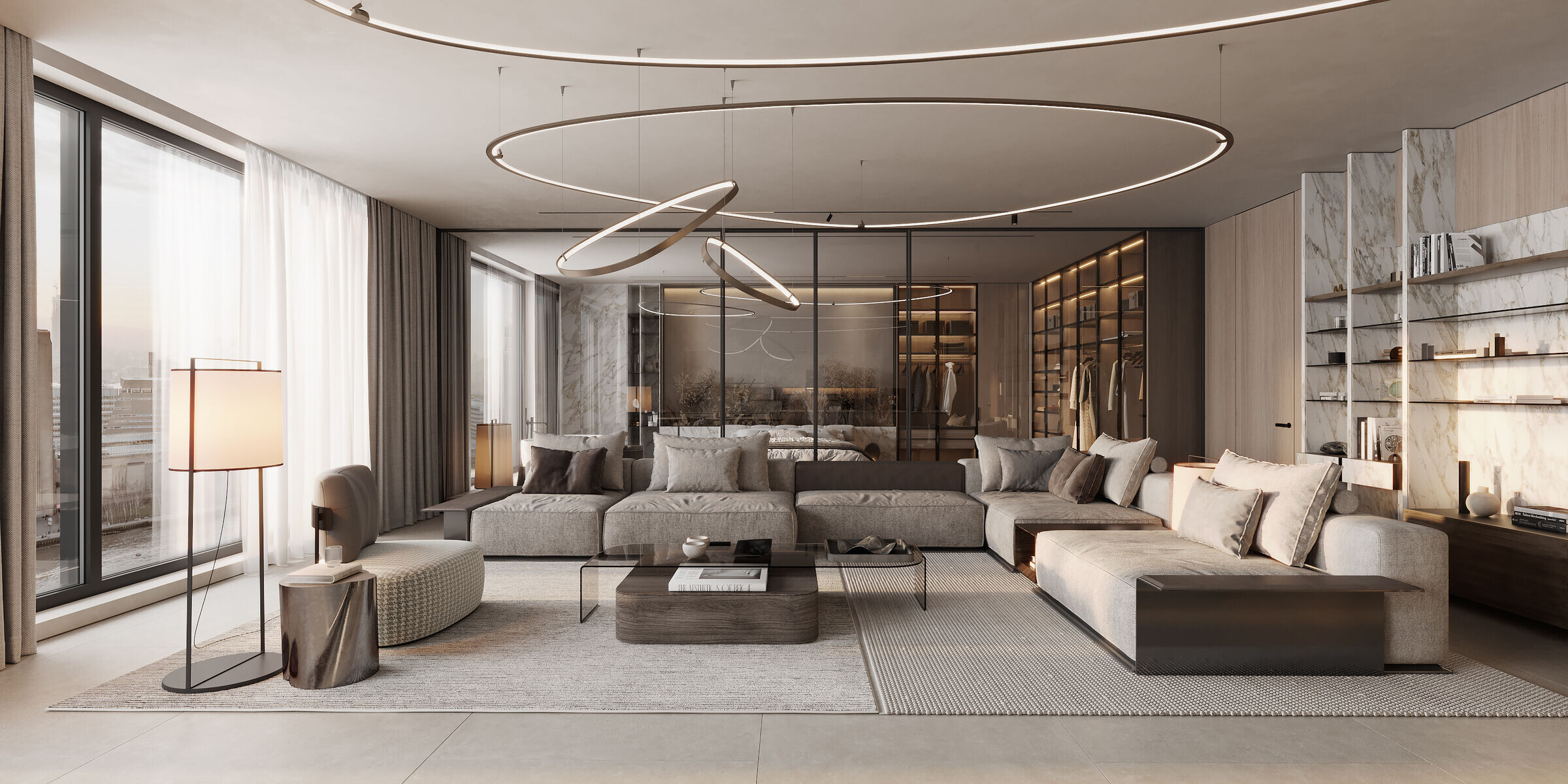 伦敦现代公寓设计丨英国伦敦丨2prostory-15