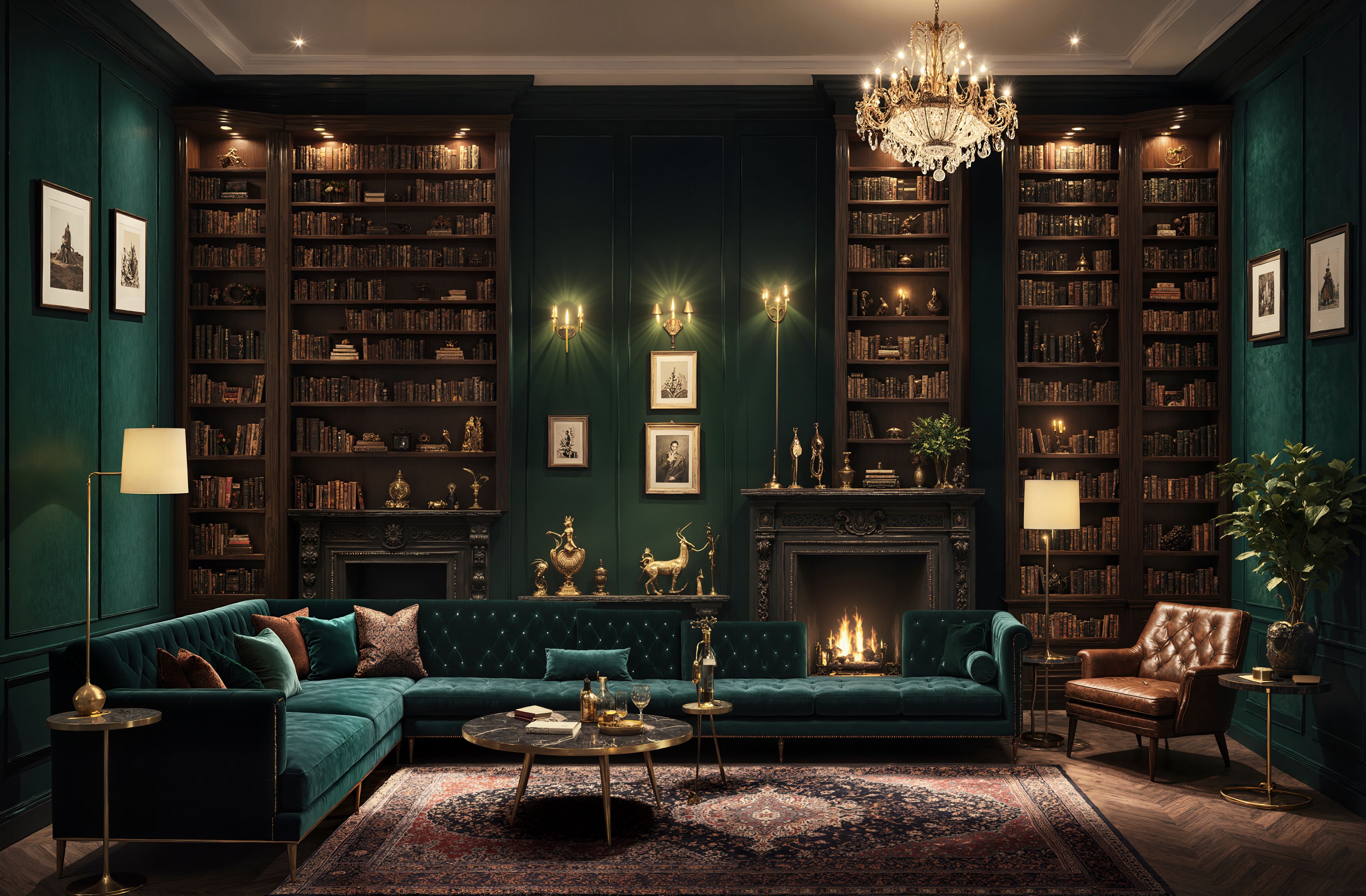 中式摩登与茶室禅意空间设计-5