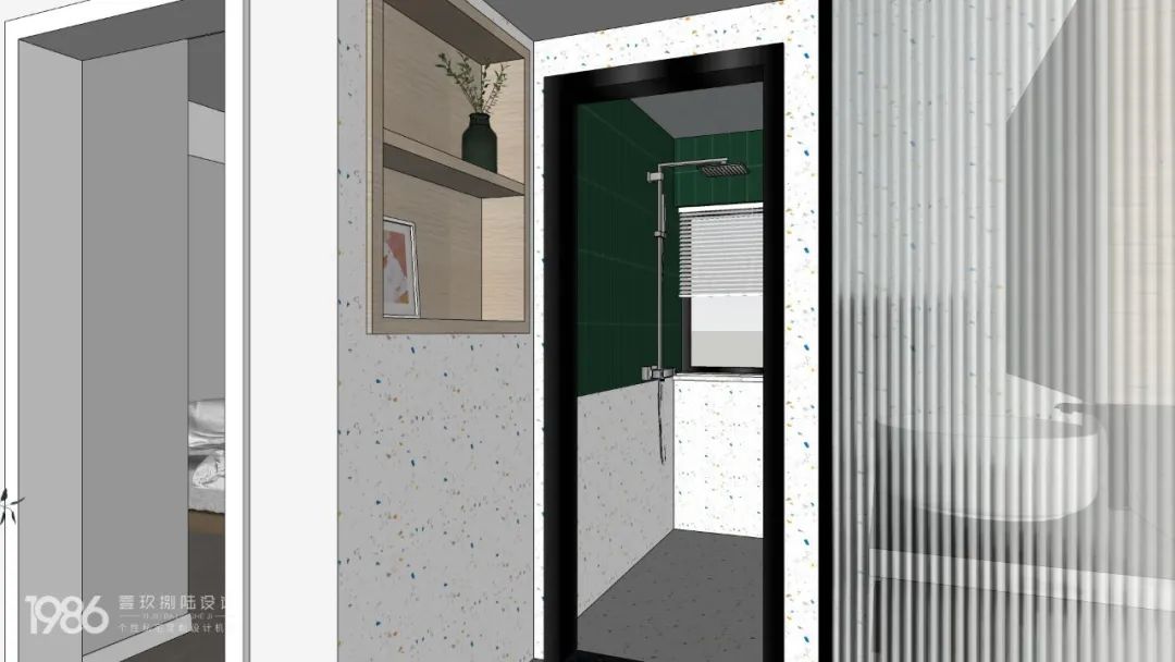 北欧风长沙 95㎡小户型，简约清新空间-13