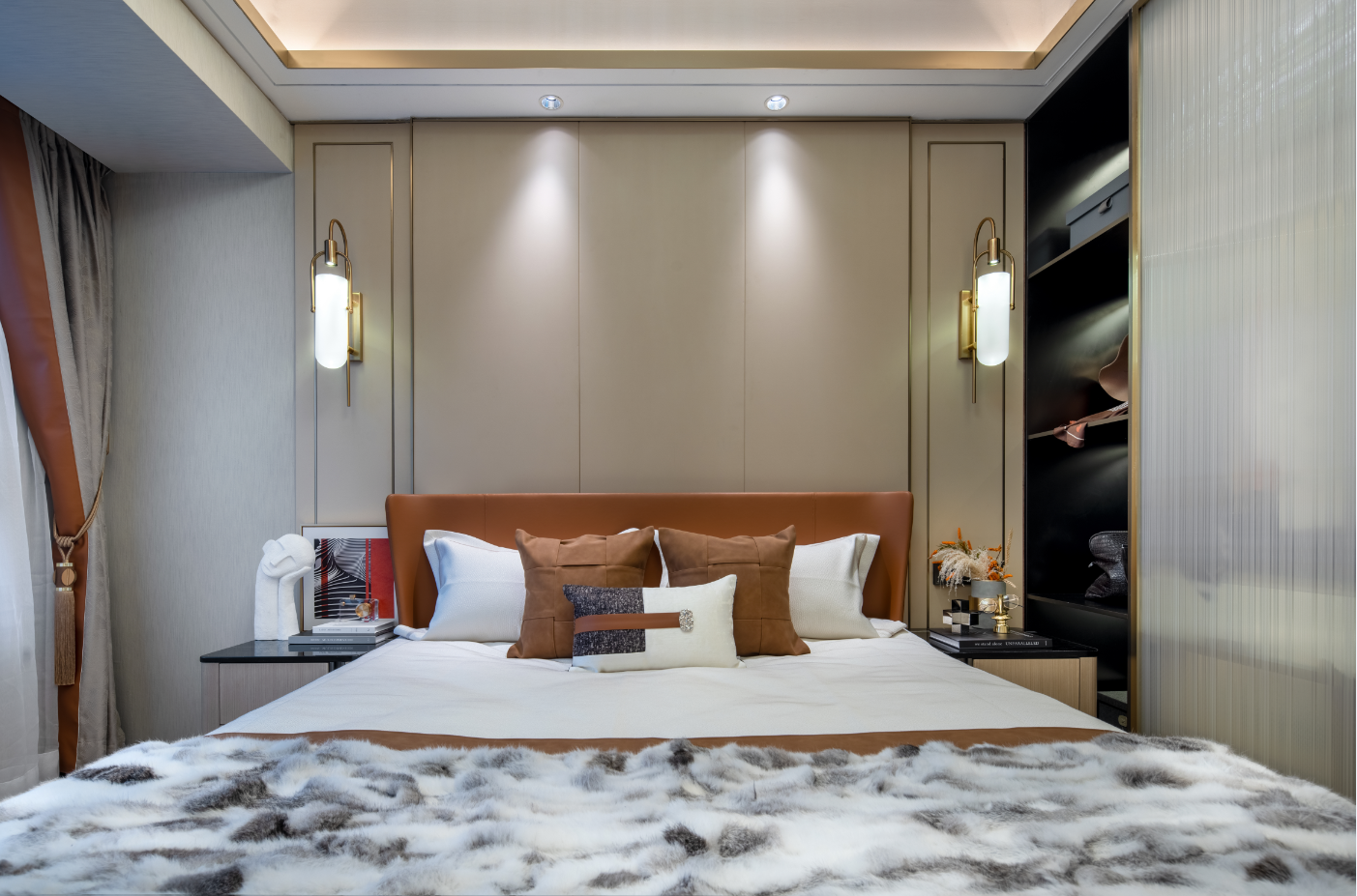 常德金科天宸样板间丨中国常德丨广州灵西里渡软装饰设计有限公司-43