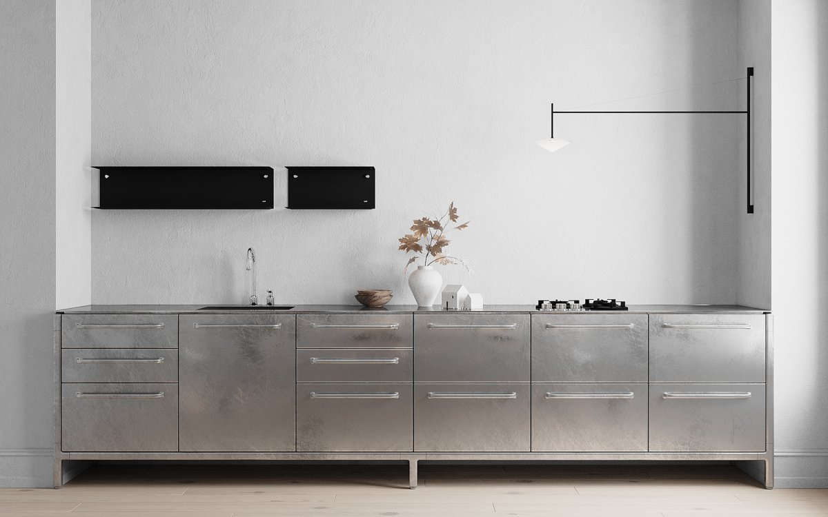 乌克兰基辅现代极简主义公寓设计-8