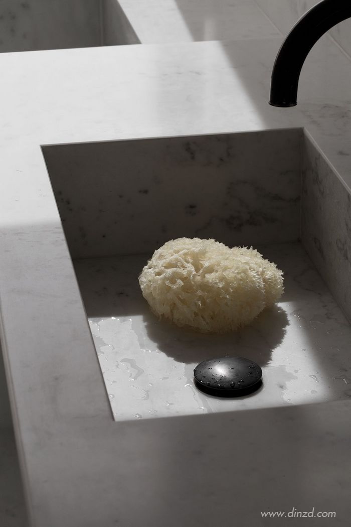 巴黎 19 世纪公寓的极简诗意空间-33