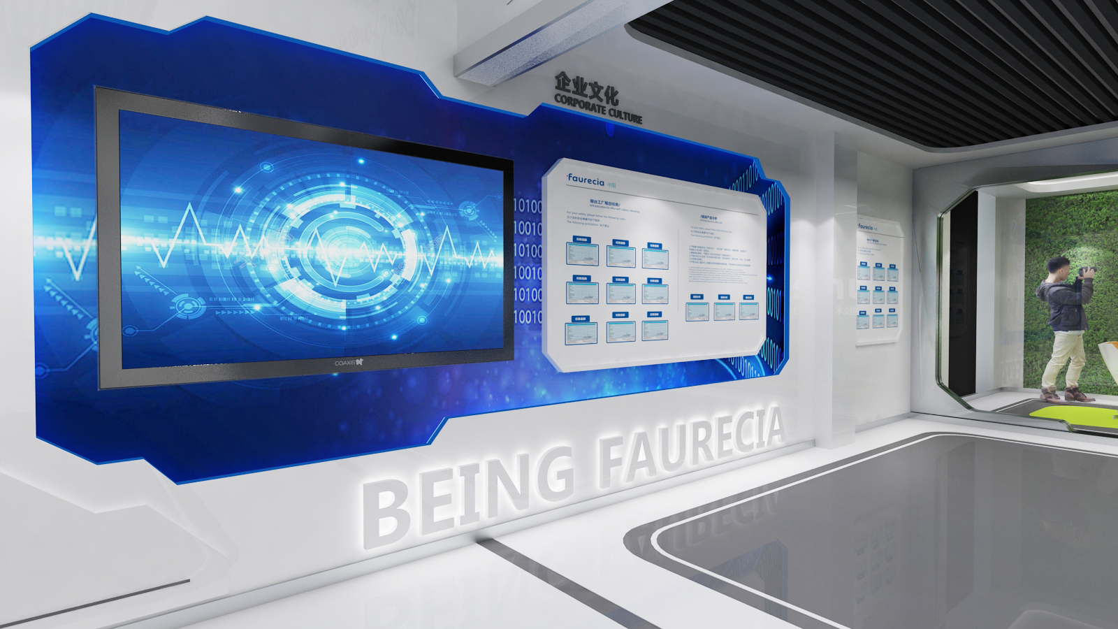 弗吉亚企业展厅丨水经筑设计事务所-14