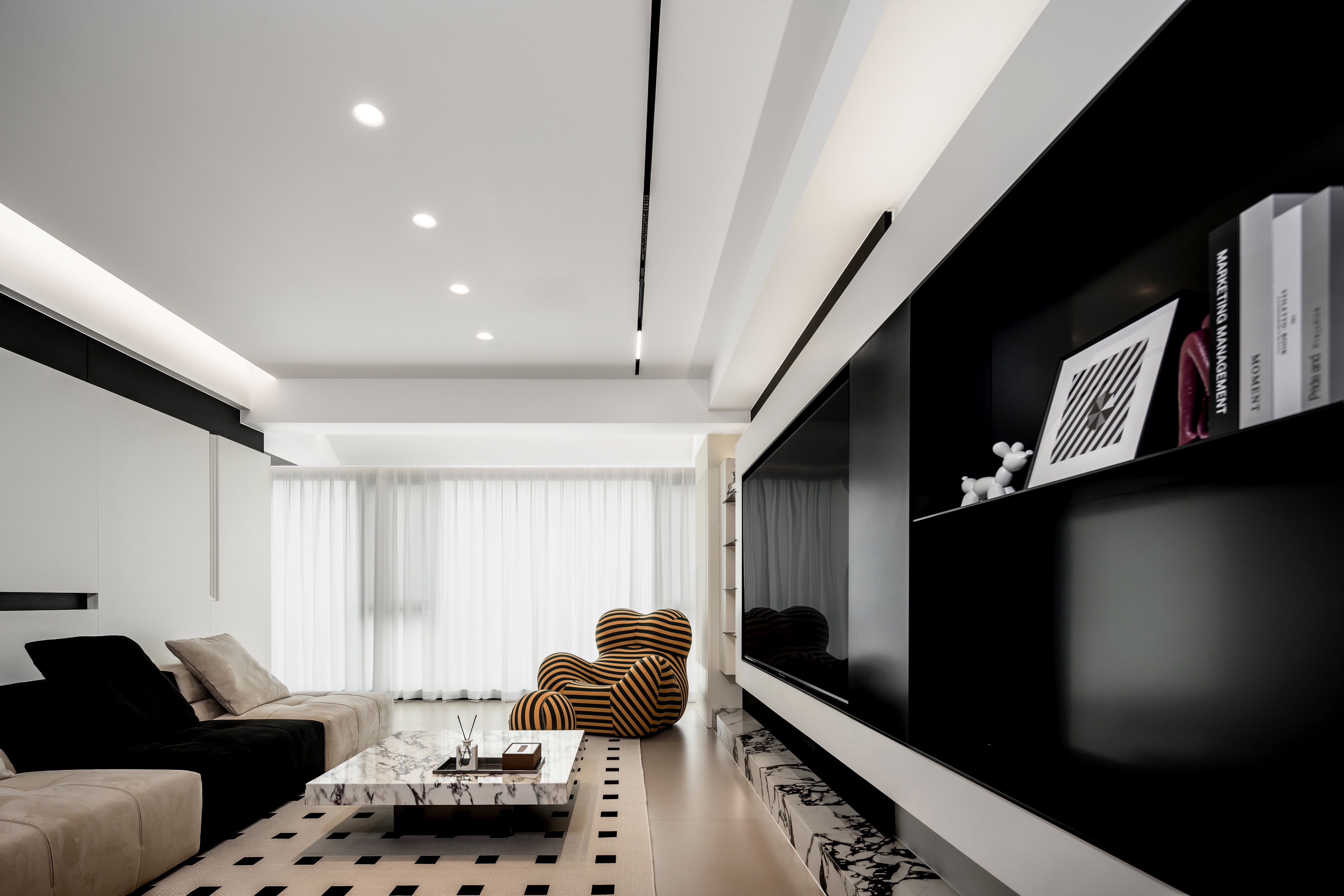 白色空间丨中国江苏丨星艺装饰全案设计中心-7