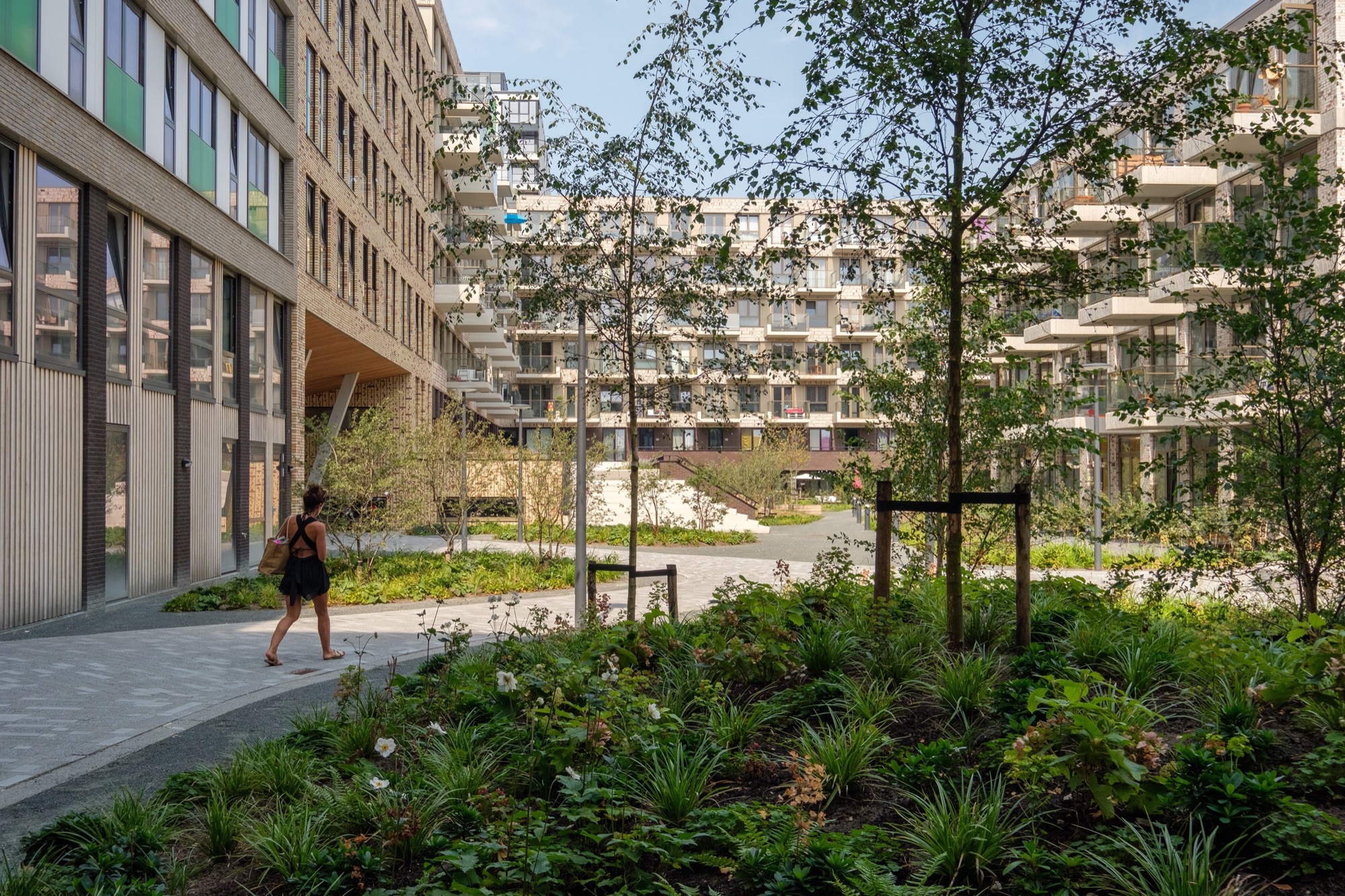 绿意盎然的城市校园 · 阿姆斯特丹 Lieven 公寓丨荷兰阿姆斯特丹丨Bureau B+B-5