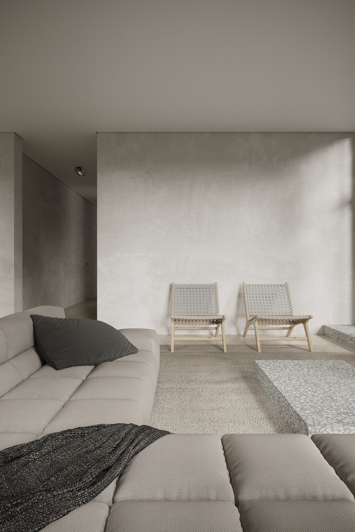 极简中性风公寓设计-9