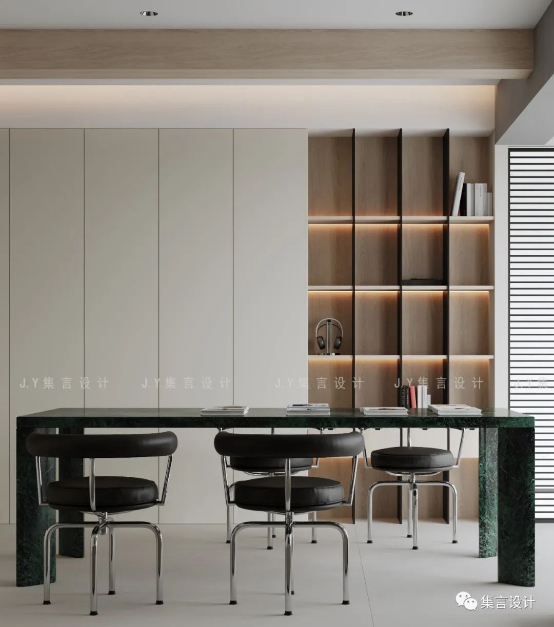 极简之美 · 把美术馆搬回家丨J·Y 设计-16