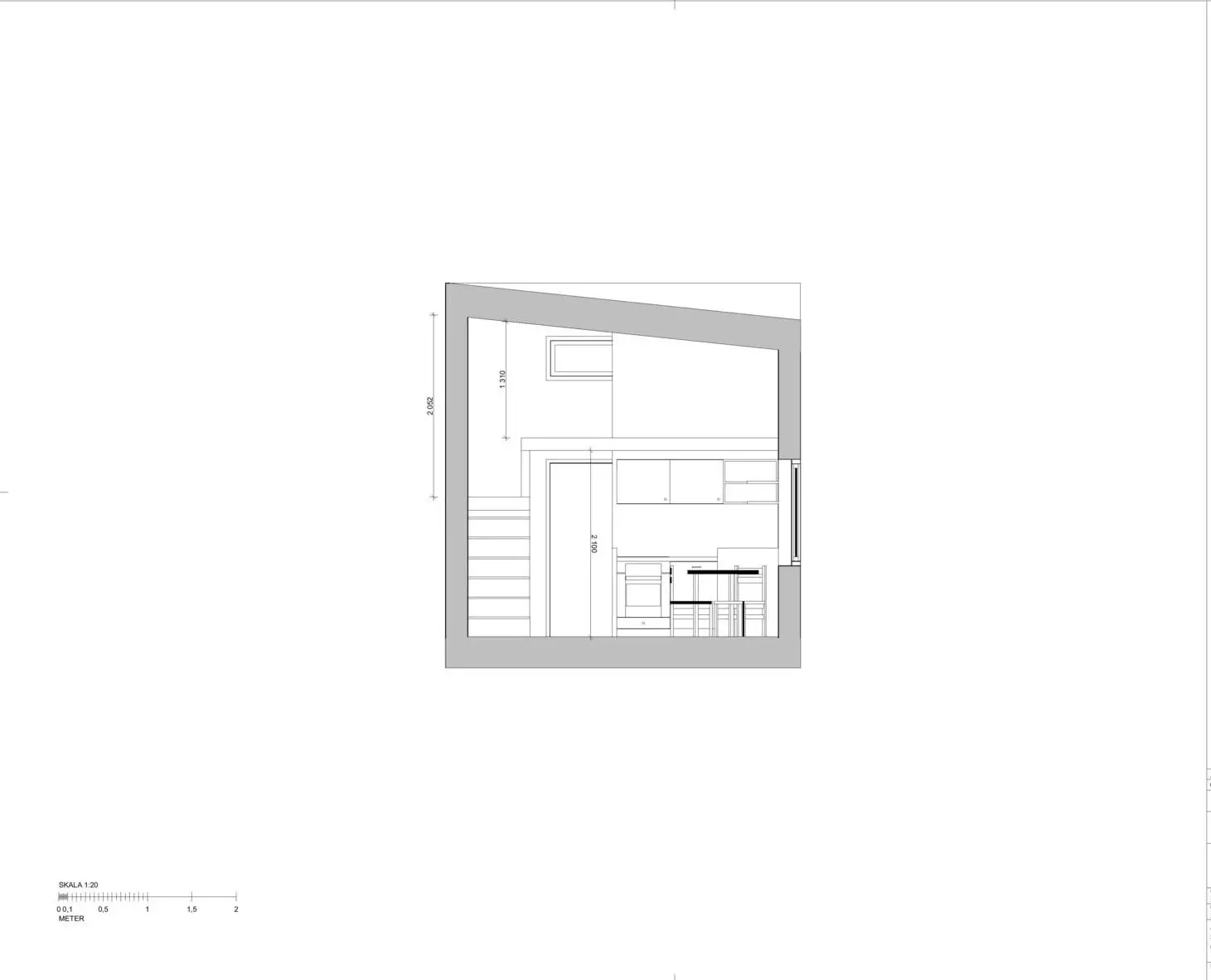 21 平米迷你屋设计，小空间大利用-18