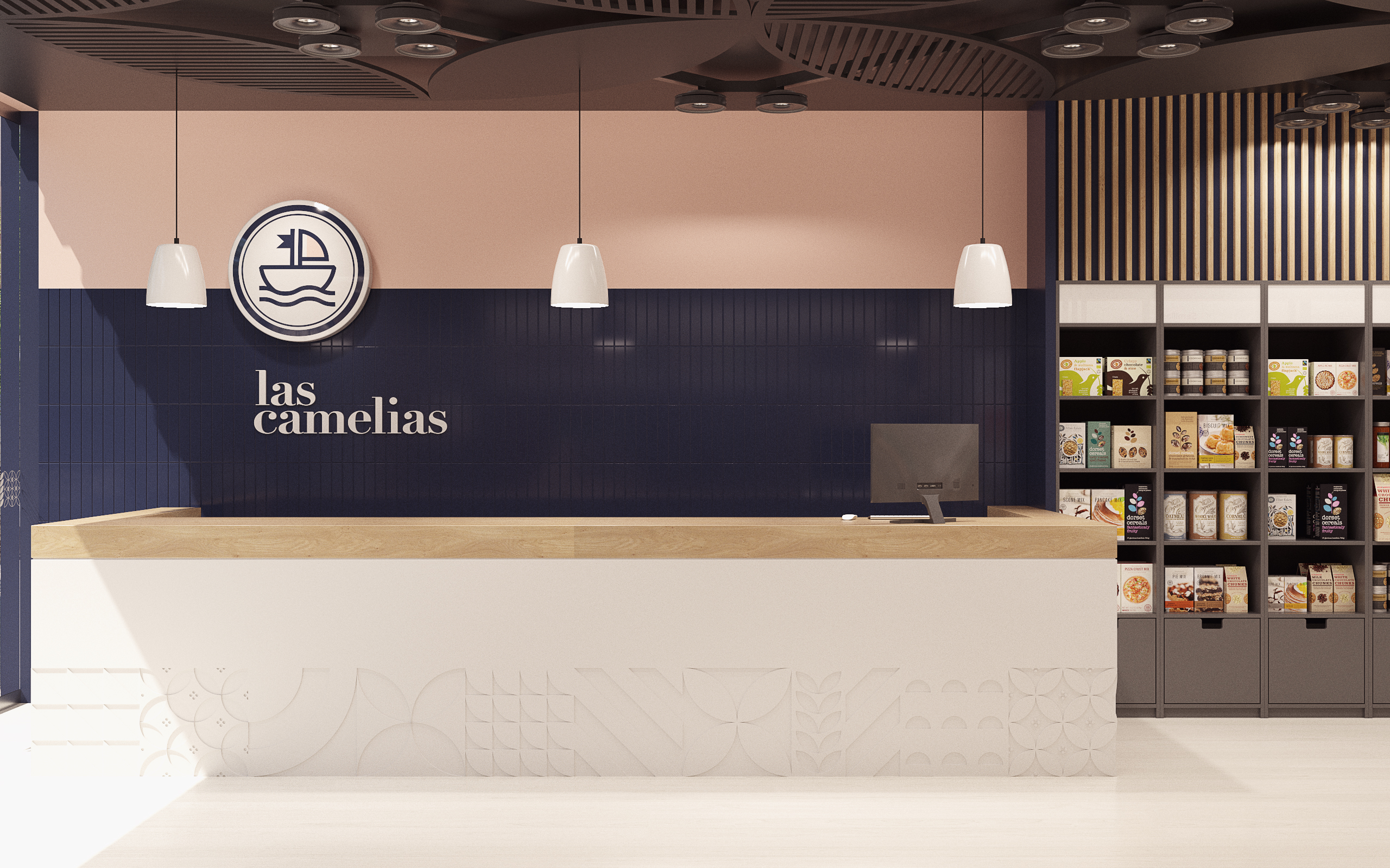 Las Camelias 食品店室内设计丨QMS Arquitectura-21