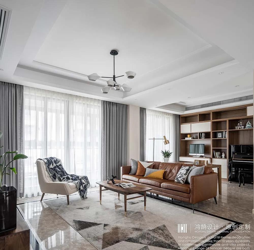 绍兴鸿鹄设计 | 平层北欧风 | 140㎡自然舒适空间-8