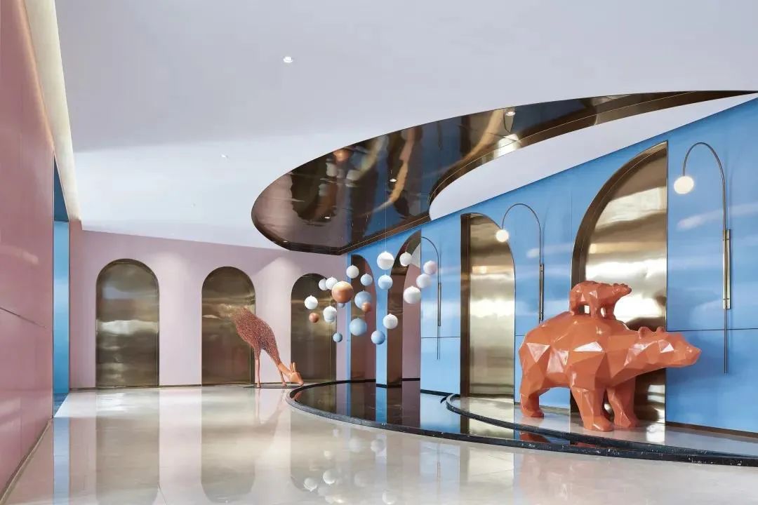 天津中梁·长风雅著售楼处 | 蝶舞花间的灵动空间-89