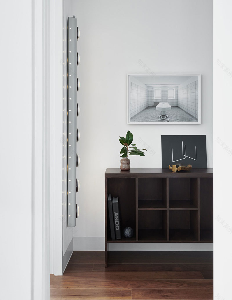 伦敦现代单身公寓的简约奢华-8