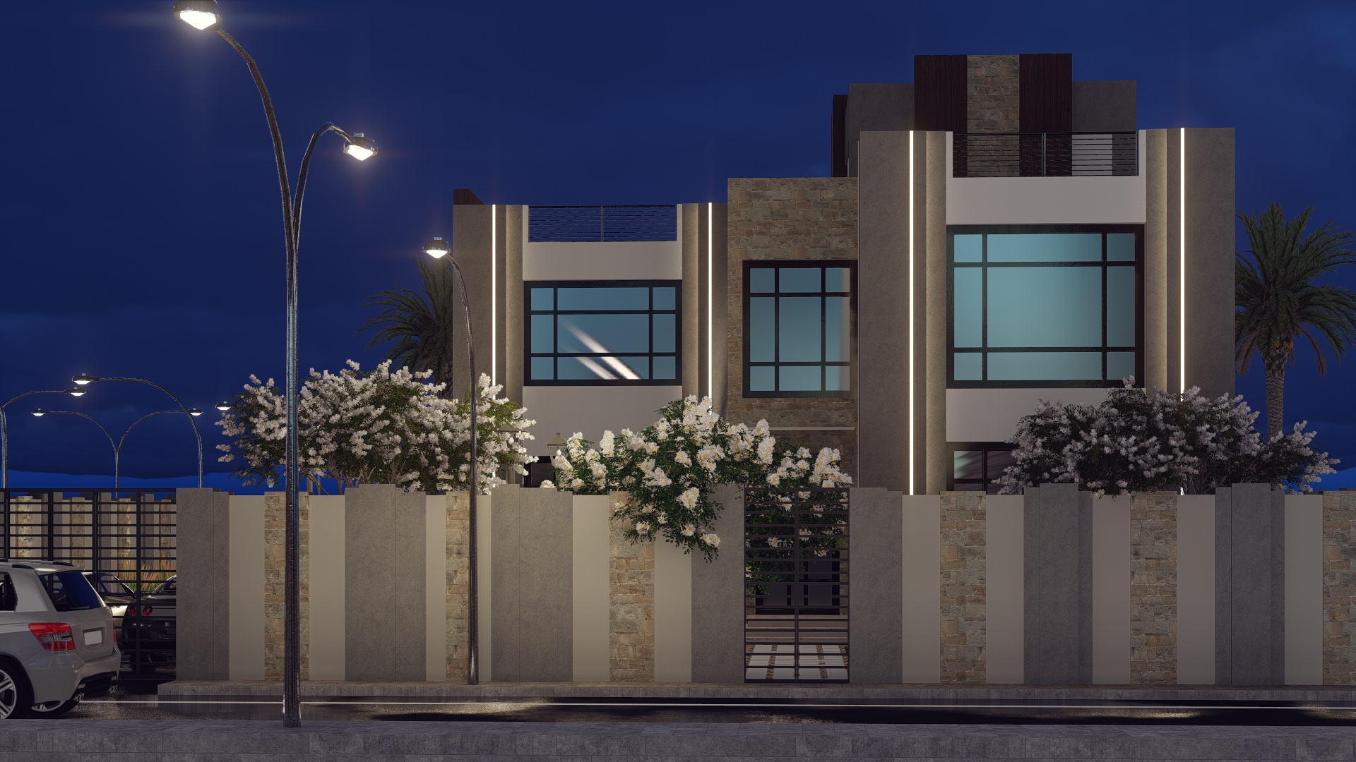 Exterior design in Al Qurayyat, Saudi Arabia in 2023-7