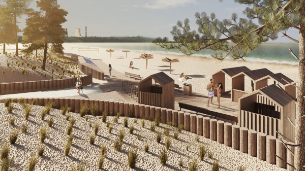 Сосновый Бор – 滨海公园南部及城市海滩入口区改善项目丨俄罗斯丨Проектное бюро М4-35