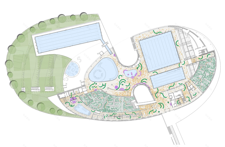 Balsaneo 水上运动中心丨法国丨Mikou Studio-13