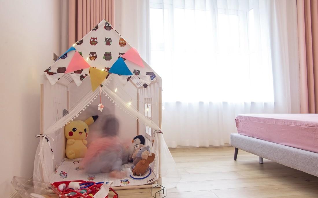 139㎡现代北欧风家居,温馨实用空间设计-69