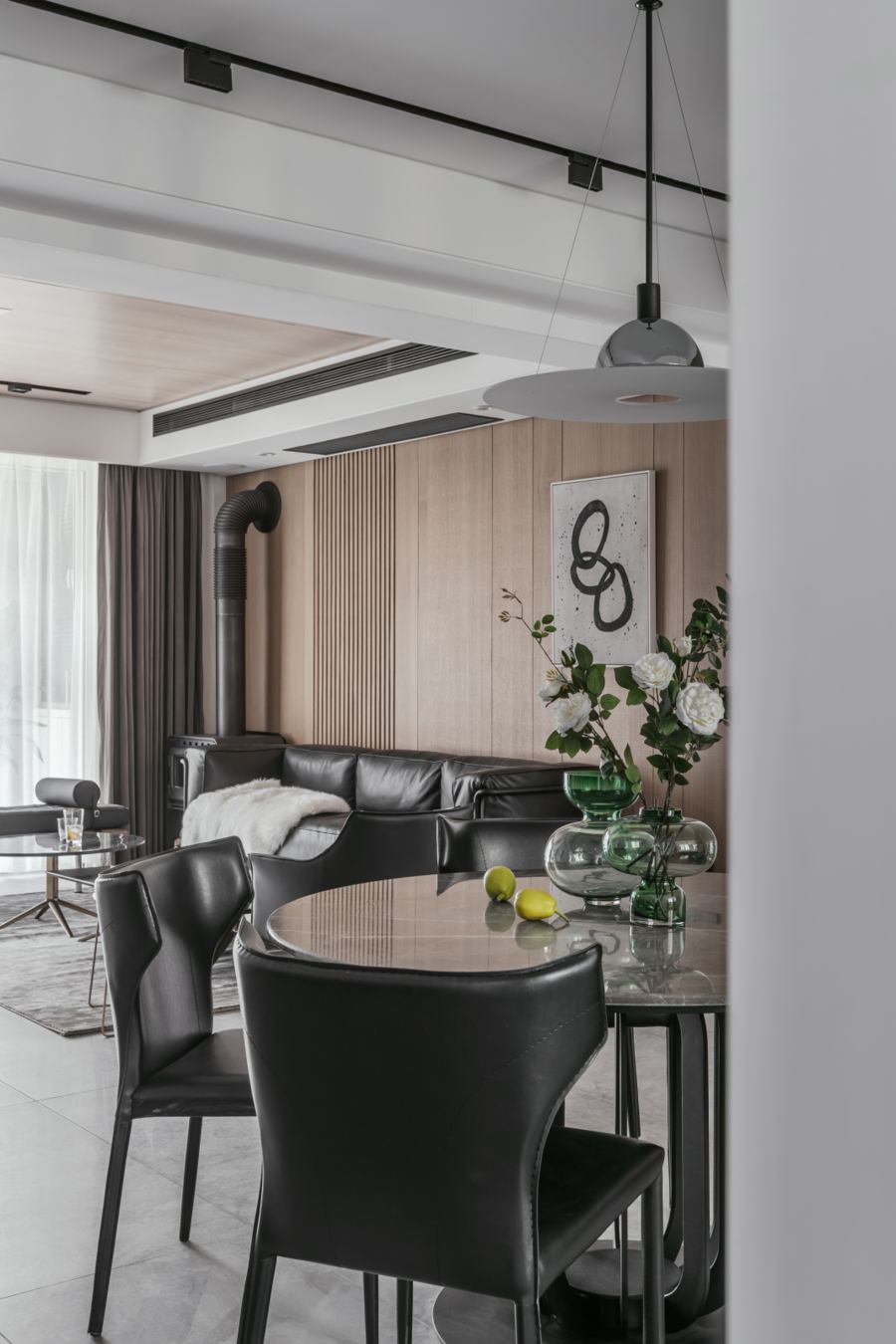 淮安绿地中央公馆现代私宅 | 自然纯粹的空间艺术-30