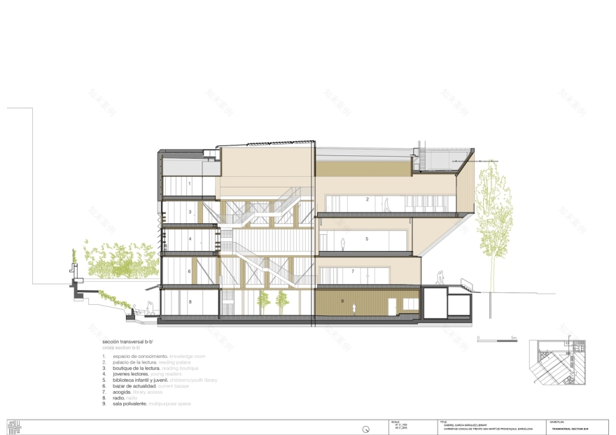西班牙加布里埃尔·加西亚·马尔克斯图书馆丨西班牙巴塞罗那丨SUMA·阿奎特图拉-29