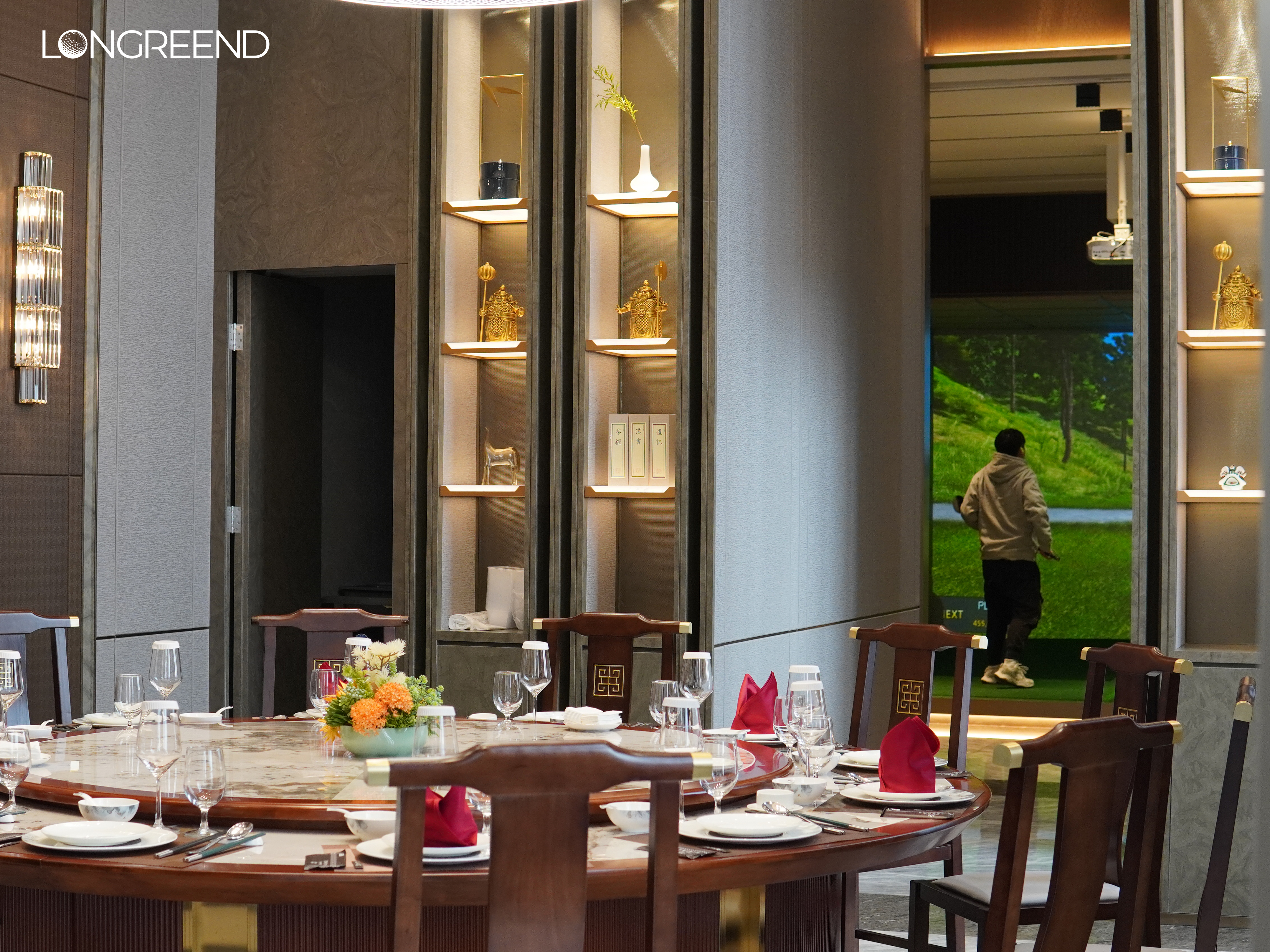 酒店室内高尔夫设施引入项目丨法国-12