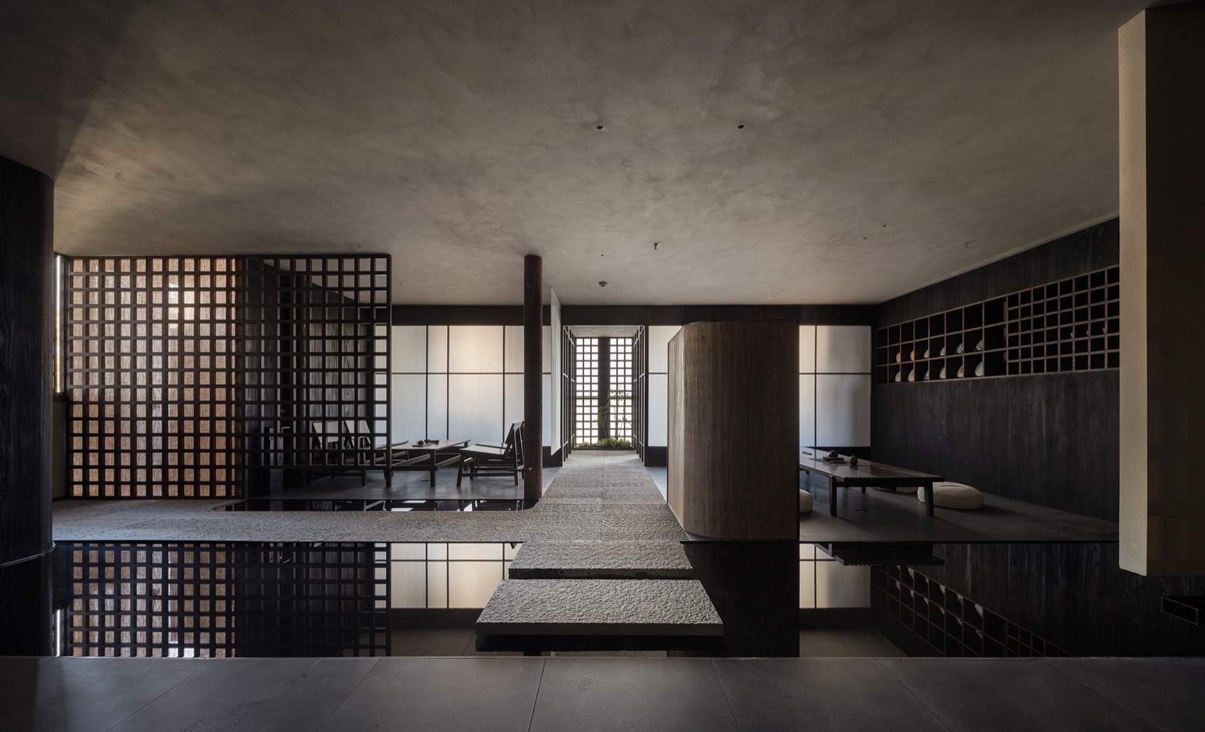 内观山河·岚洱茶事丨中国西安丨仝屿建筑空间设计-7