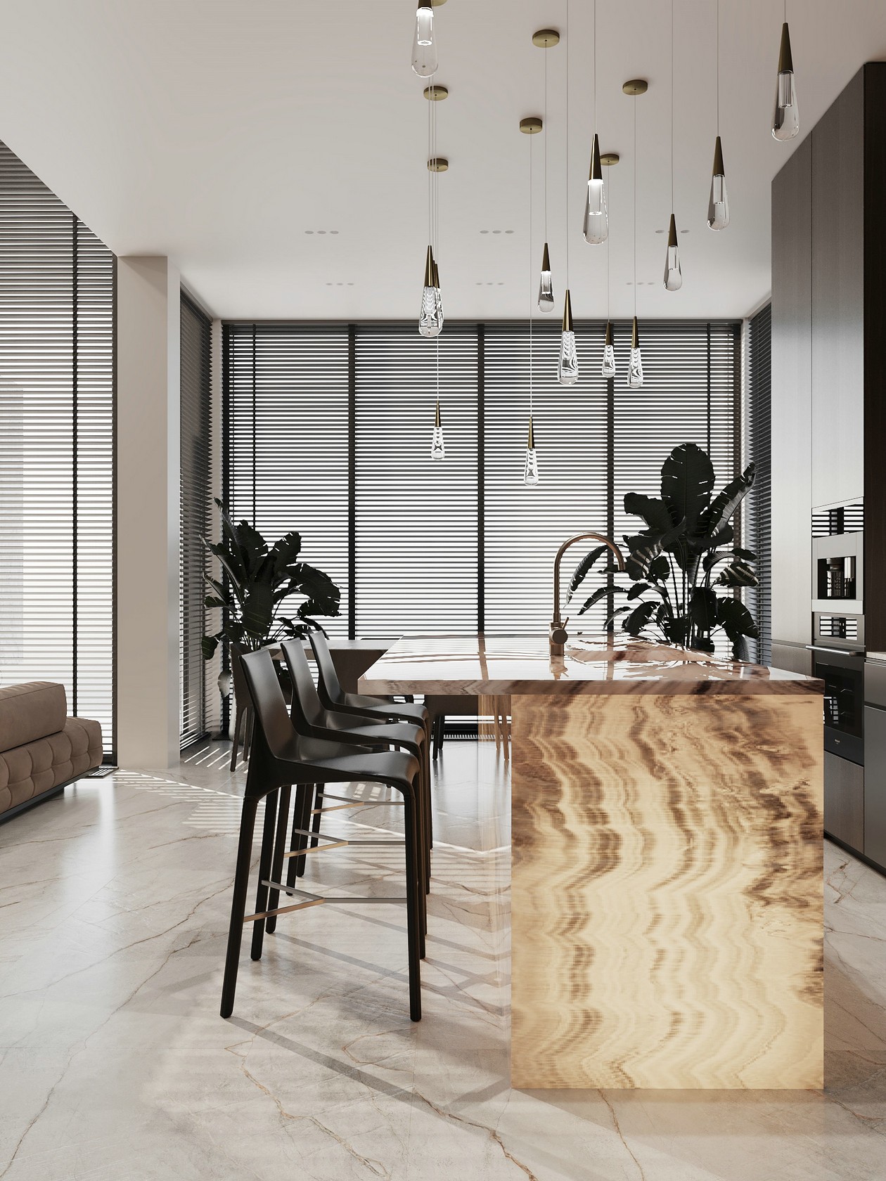 暖棕色系住宅-5