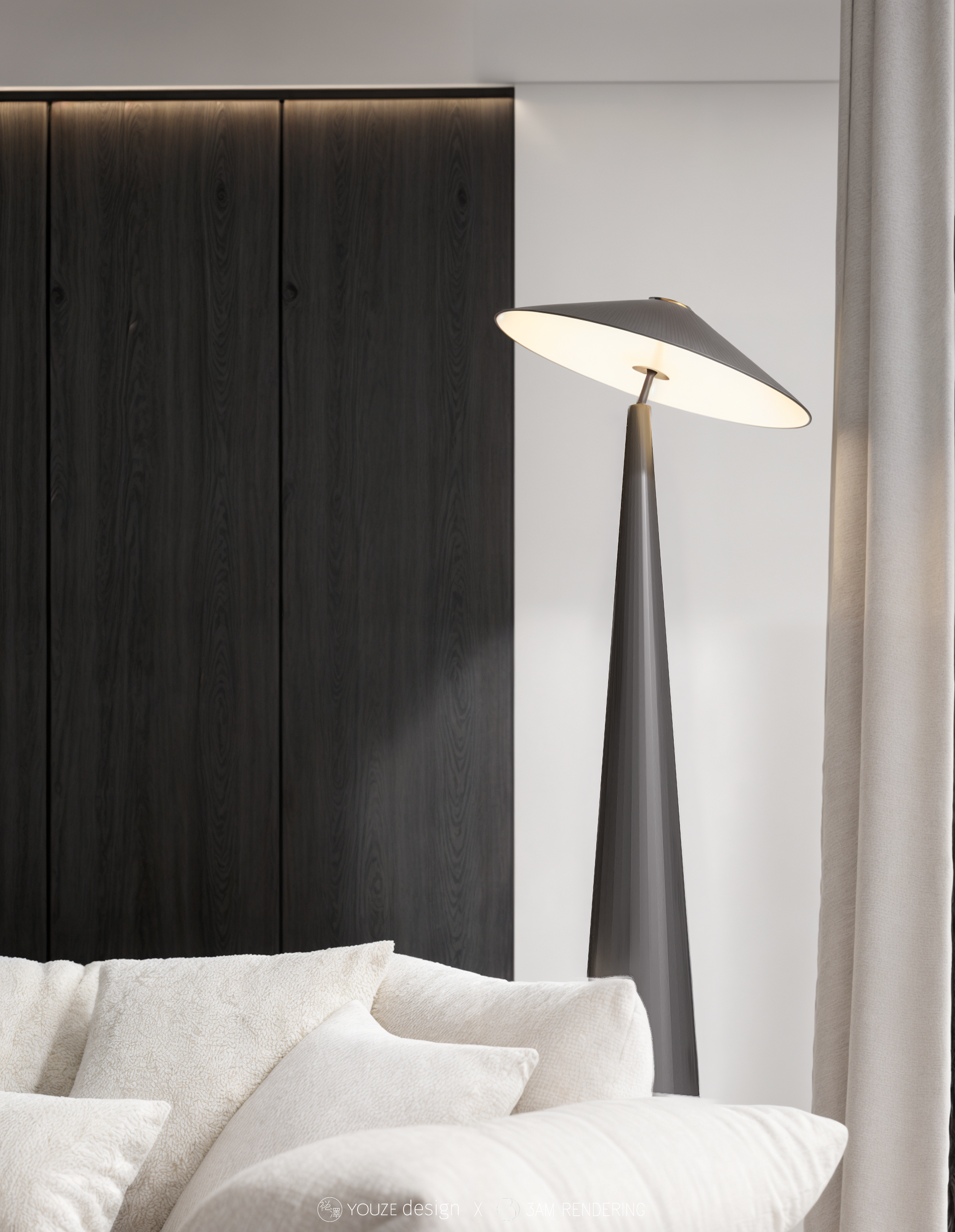 渲染项目 现代风格丨中国台湾丨3AM-18