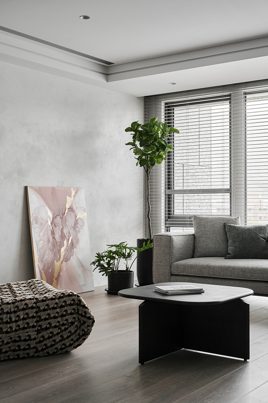 《川谷堂》简约大平层-17