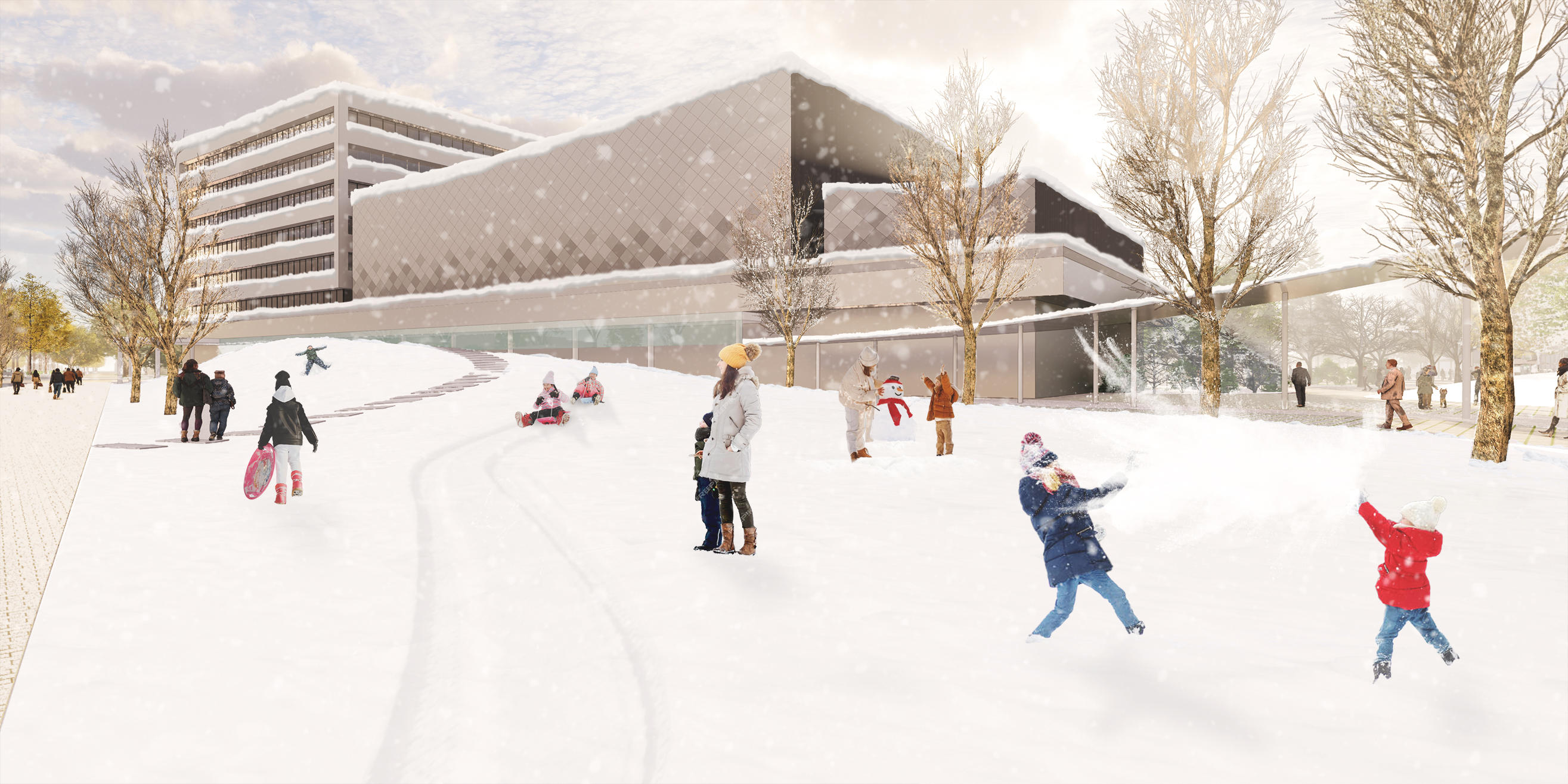 富山県庁周辺エリアアイデアコンペ（富山县厅周边区域创意竞赛）丨日本富山丨FIELD FOUR DESIGN OFFICE-4