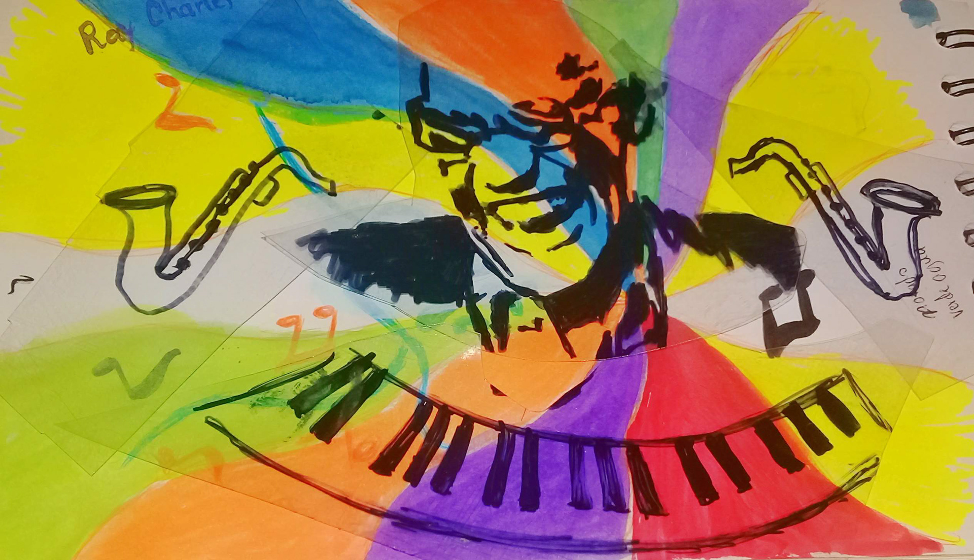 安蒂奥基亚大学艺术学院储物柜壁画设计与执行项目-21