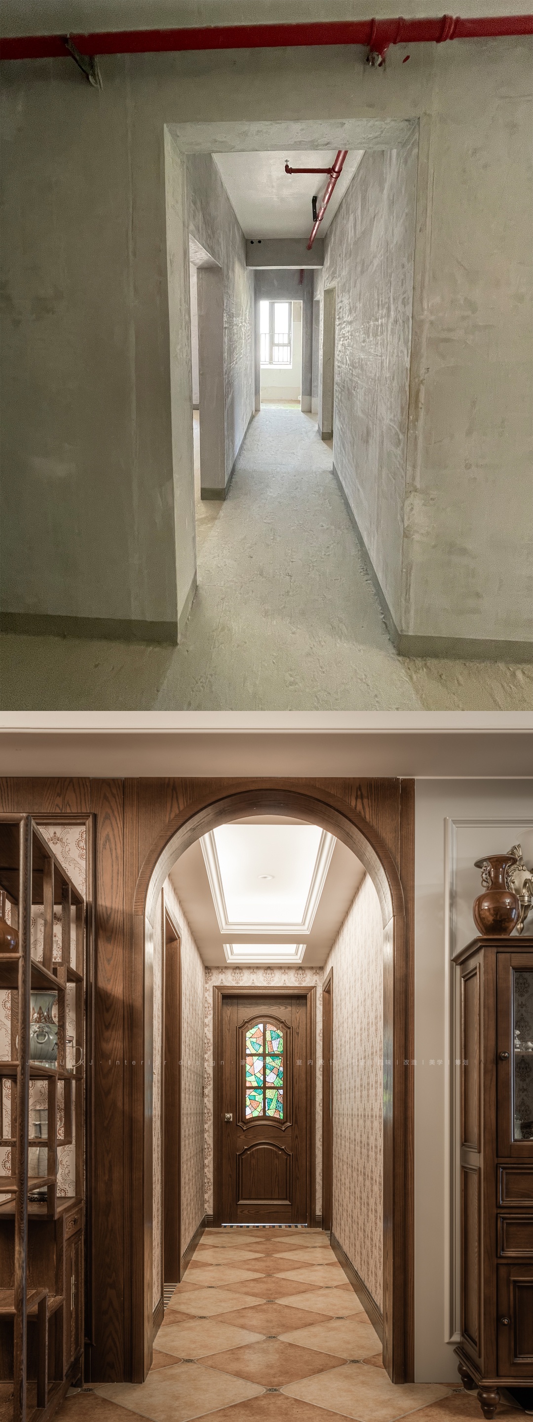 143㎡美式田园复古风设计丨家骏空间设计-26