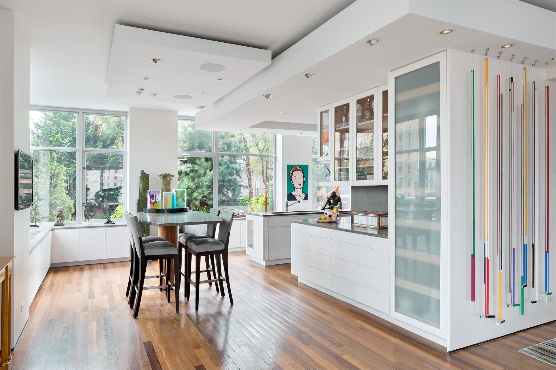 [住宅]纽约曼哈顿都市丛林中的复式房-3