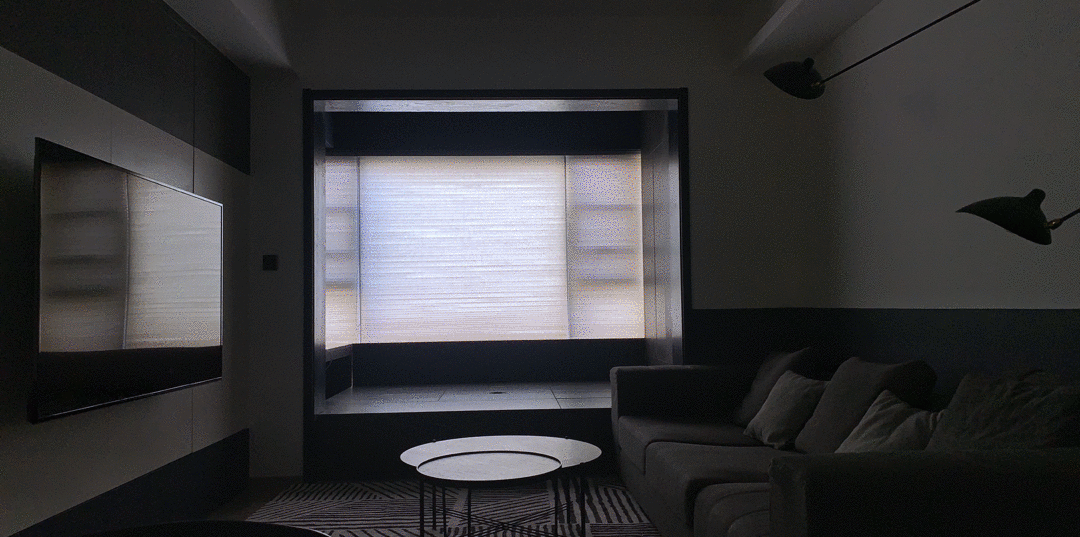 蔚木未来室内建筑设计丨平层丨沉 浸 | 暮色邃蓝-12