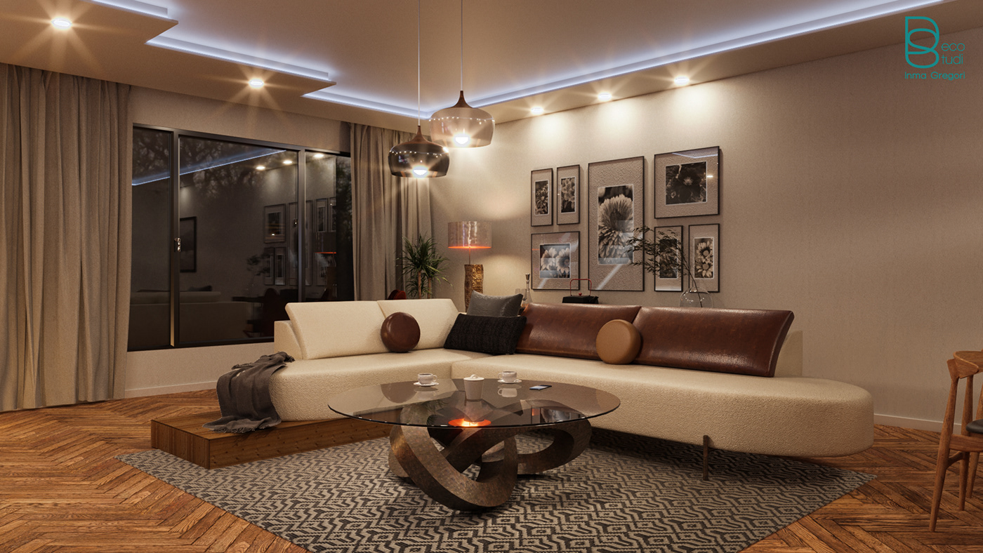 现代简约风室内设计作品丨Inma Gregori-8