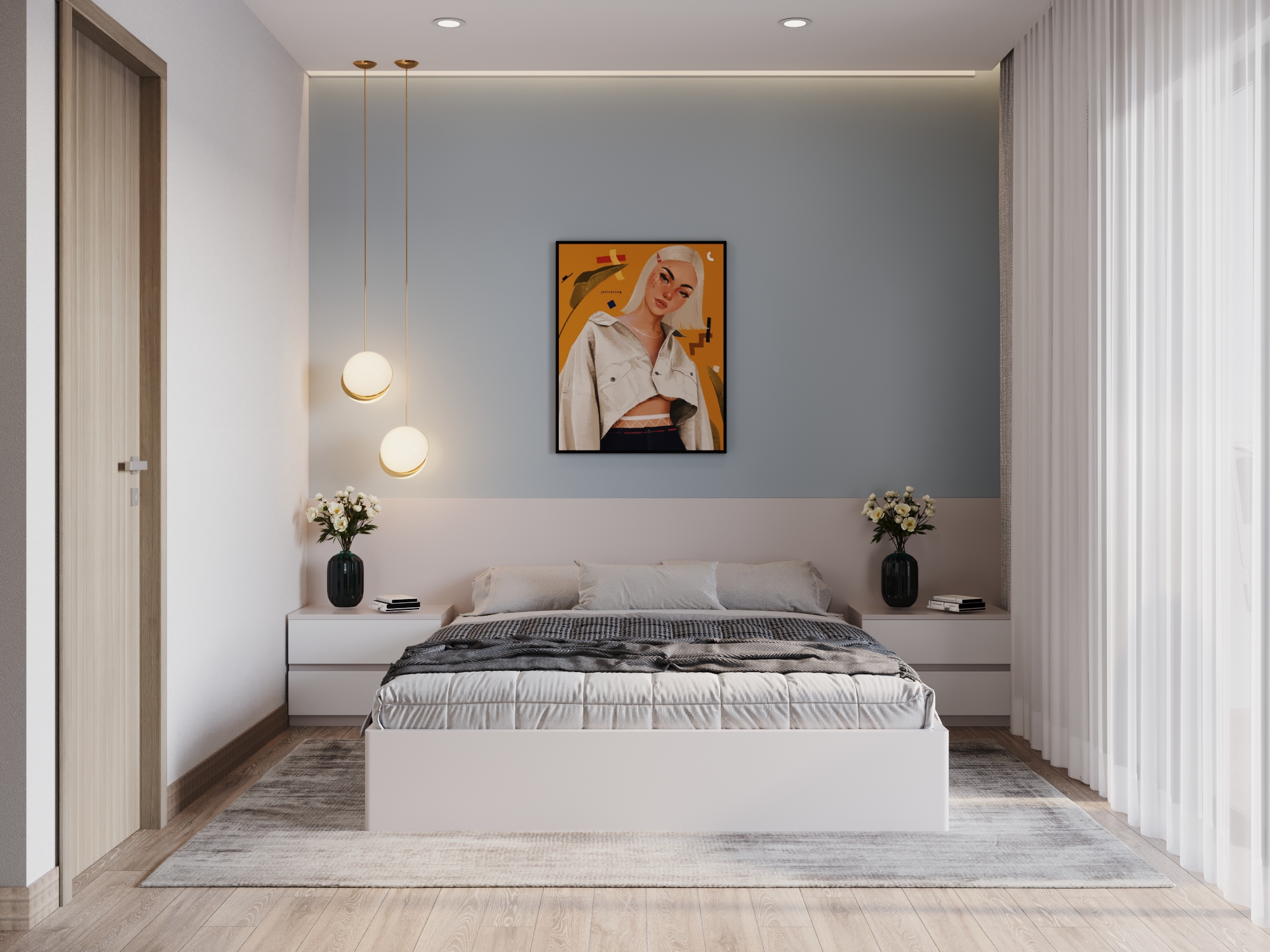 Villa Interior Design (Katameya Gardens New Cairo)-17
