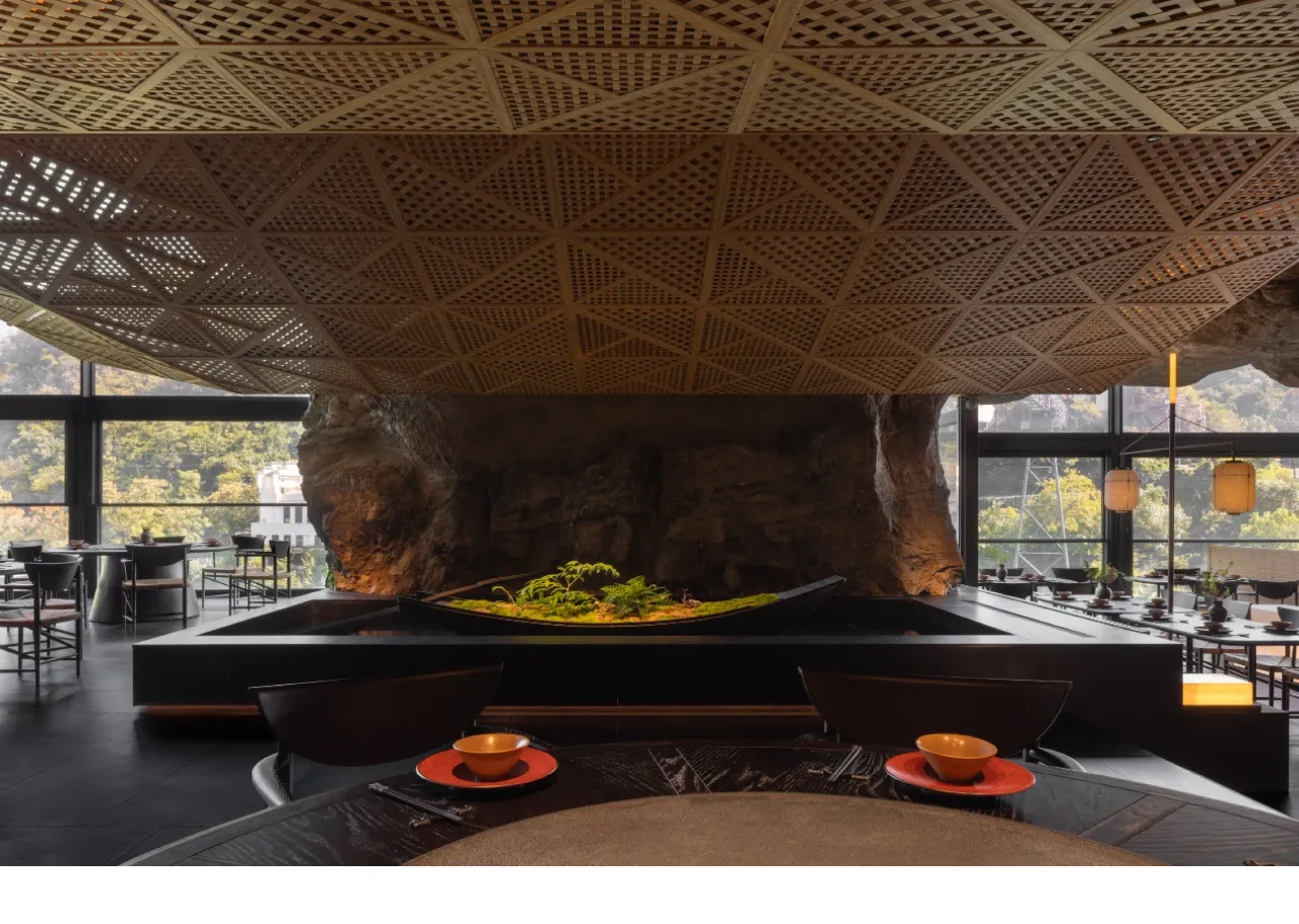 春山秋水｜新作：放翁 · 悬崖餐厅：鹤舞山谷，大隐在野-25