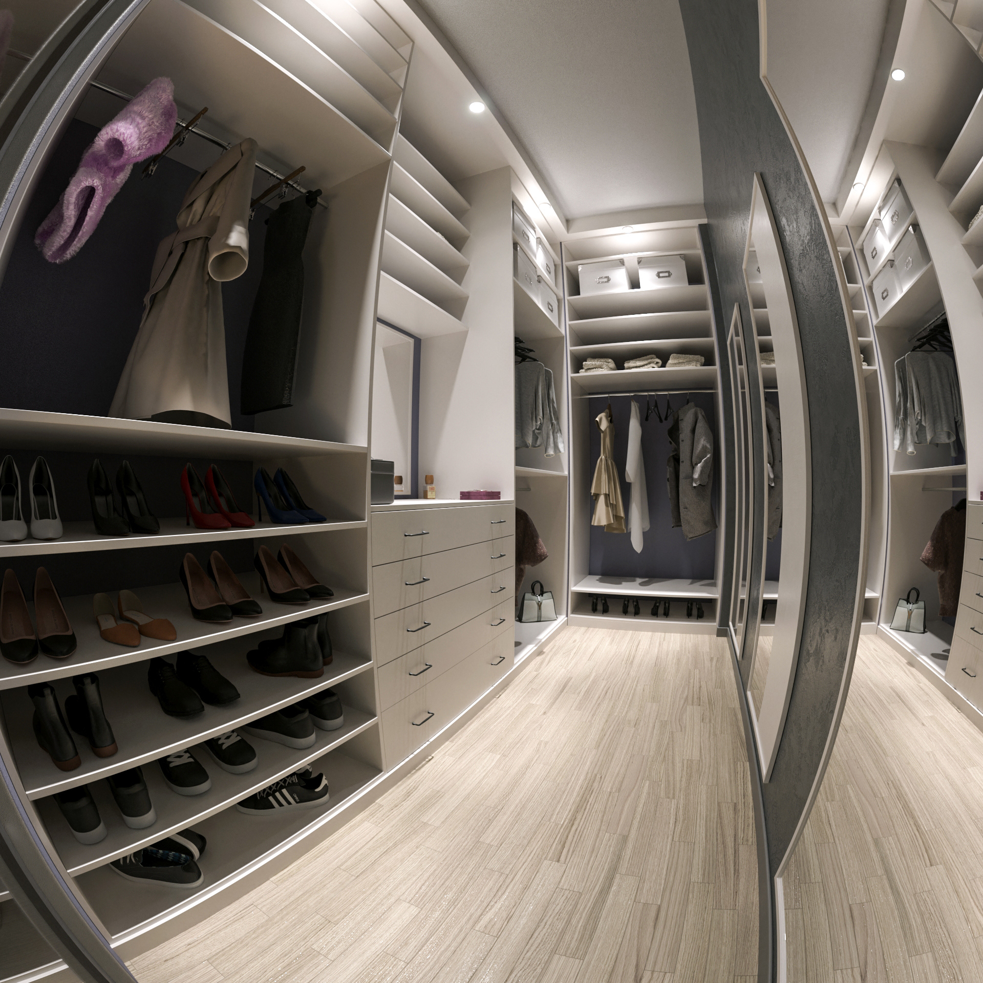 希腊塞萨洛尼基公寓室内设计与 3D 可视化-20