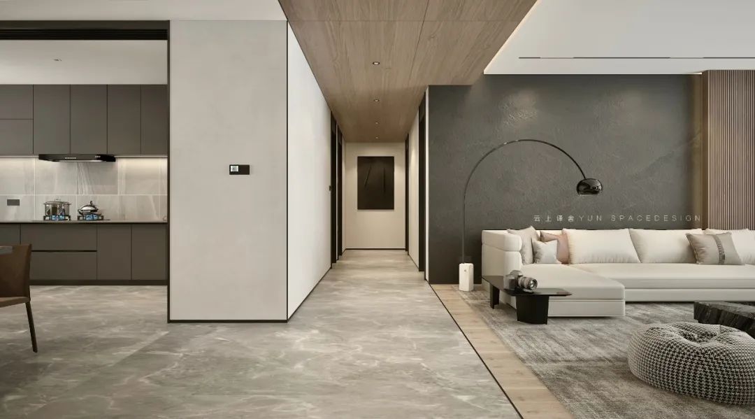 云上设计 | 龙廷贵府 220㎡现代私宅,演绎品质生活-18