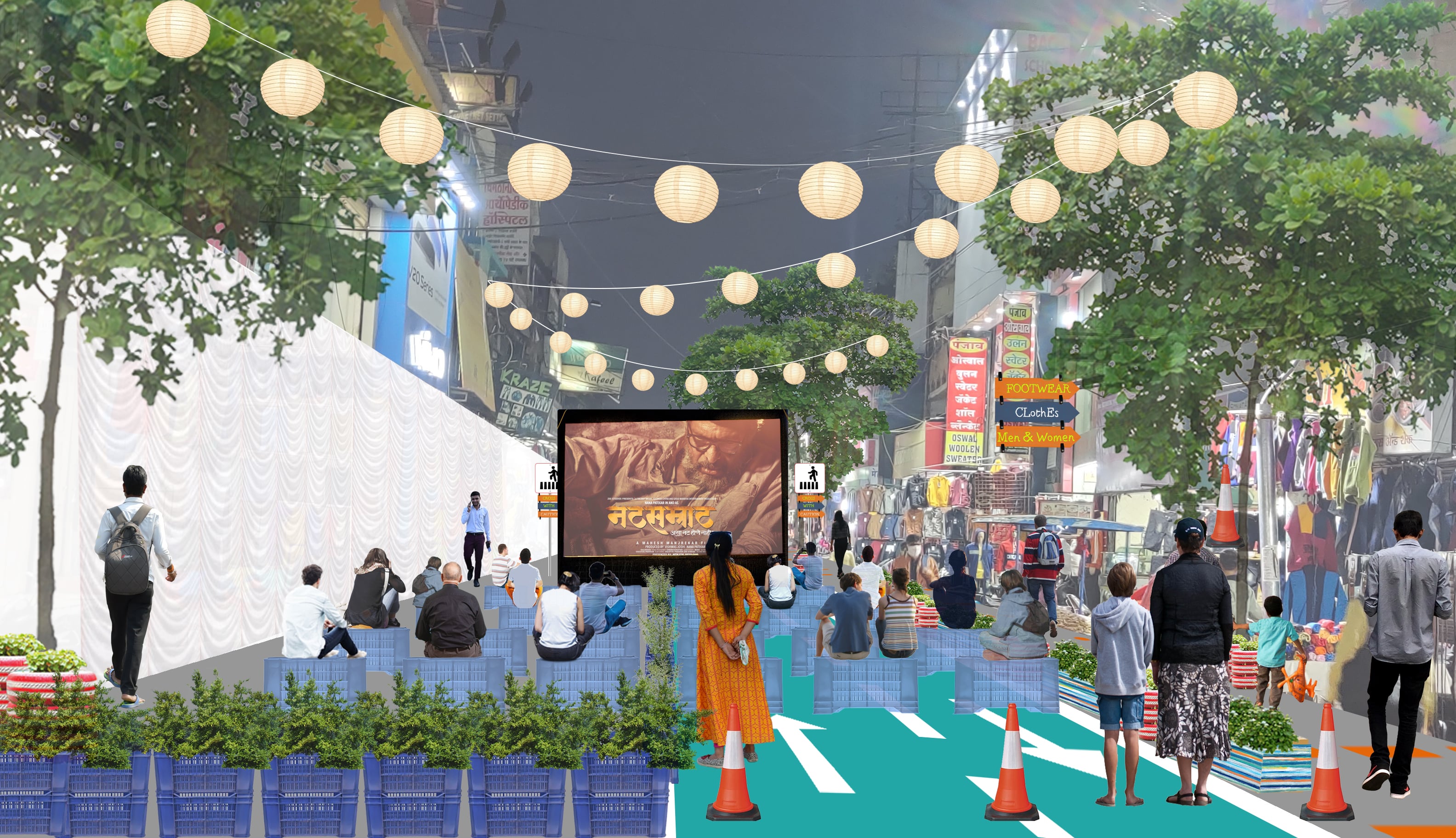 Re-Imagining Sitabuldi Market as a Public Space | The Blank Slate-17