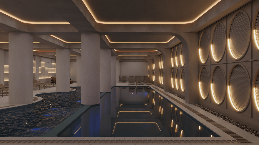 室内泳池及花园区域设计丨亚美尼亚丨Vana Setrakian-10