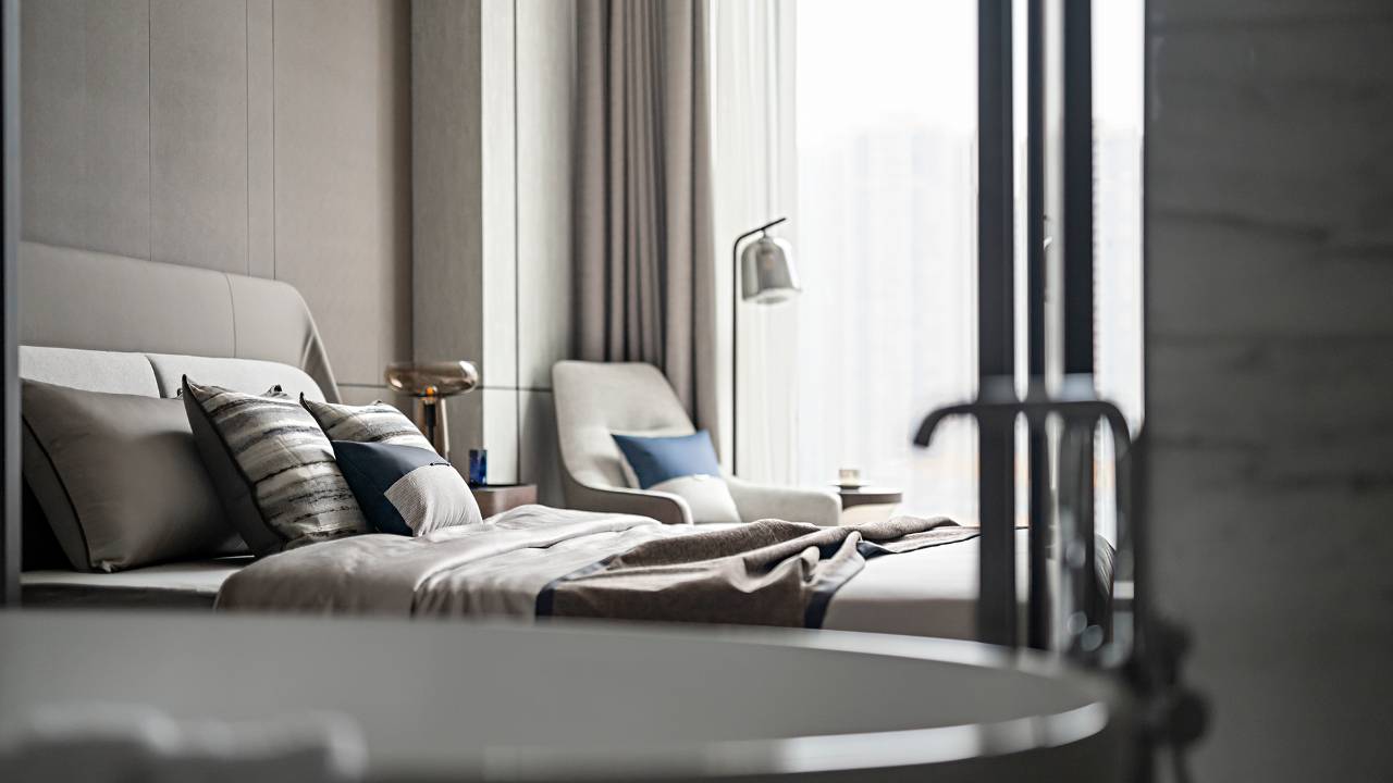 长沙450㎡大平层 | 面朝湖心，春暖花开-47