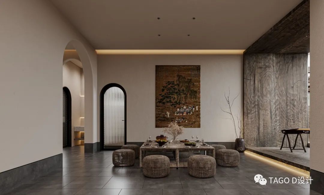 《文会图》灵感民宿设计丨浙江天工装饰工程有限公司-10