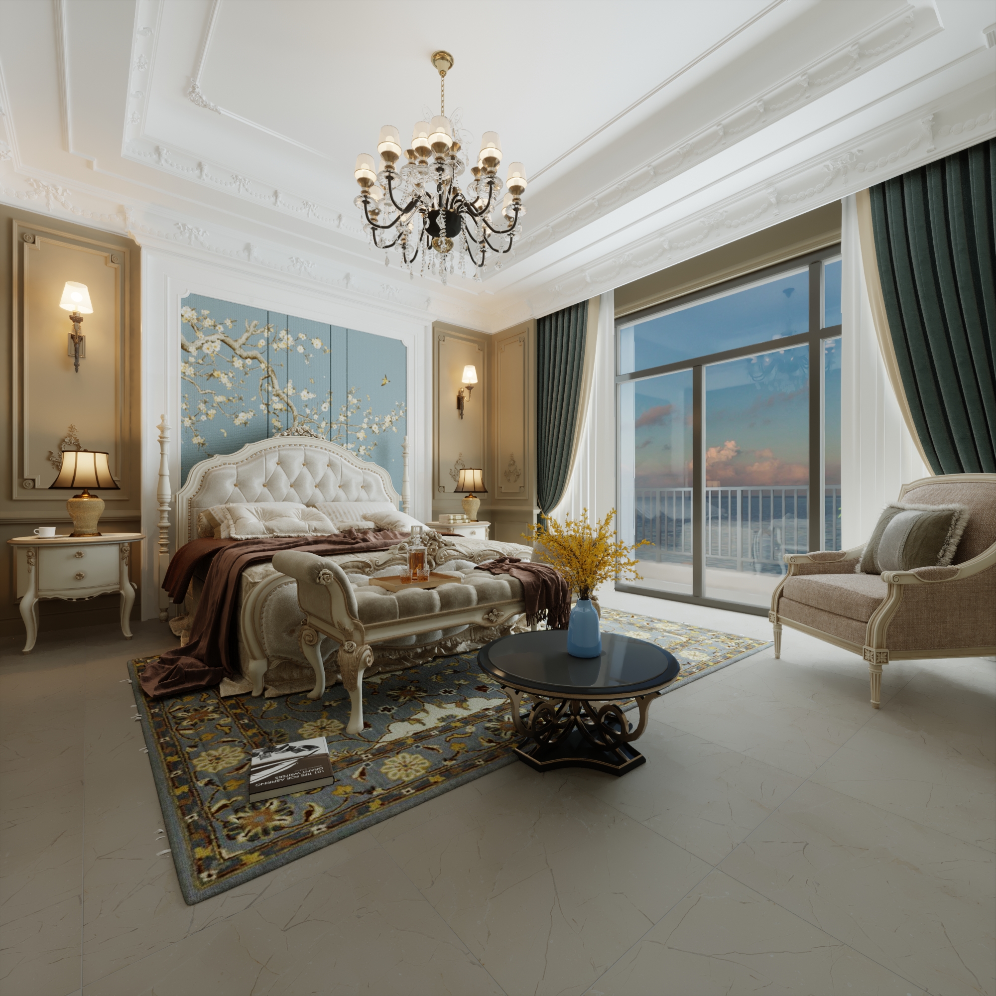 New Classic style Interior House-2