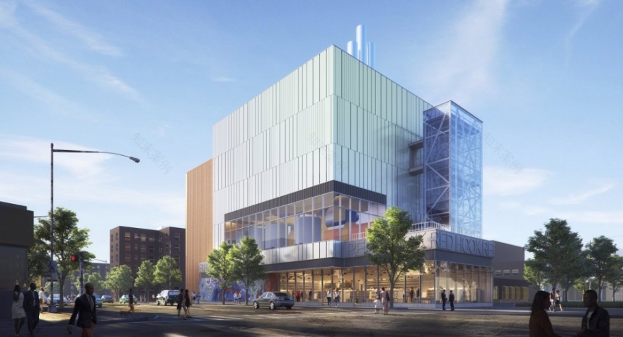 纽约 Red Hook 住区改造-14