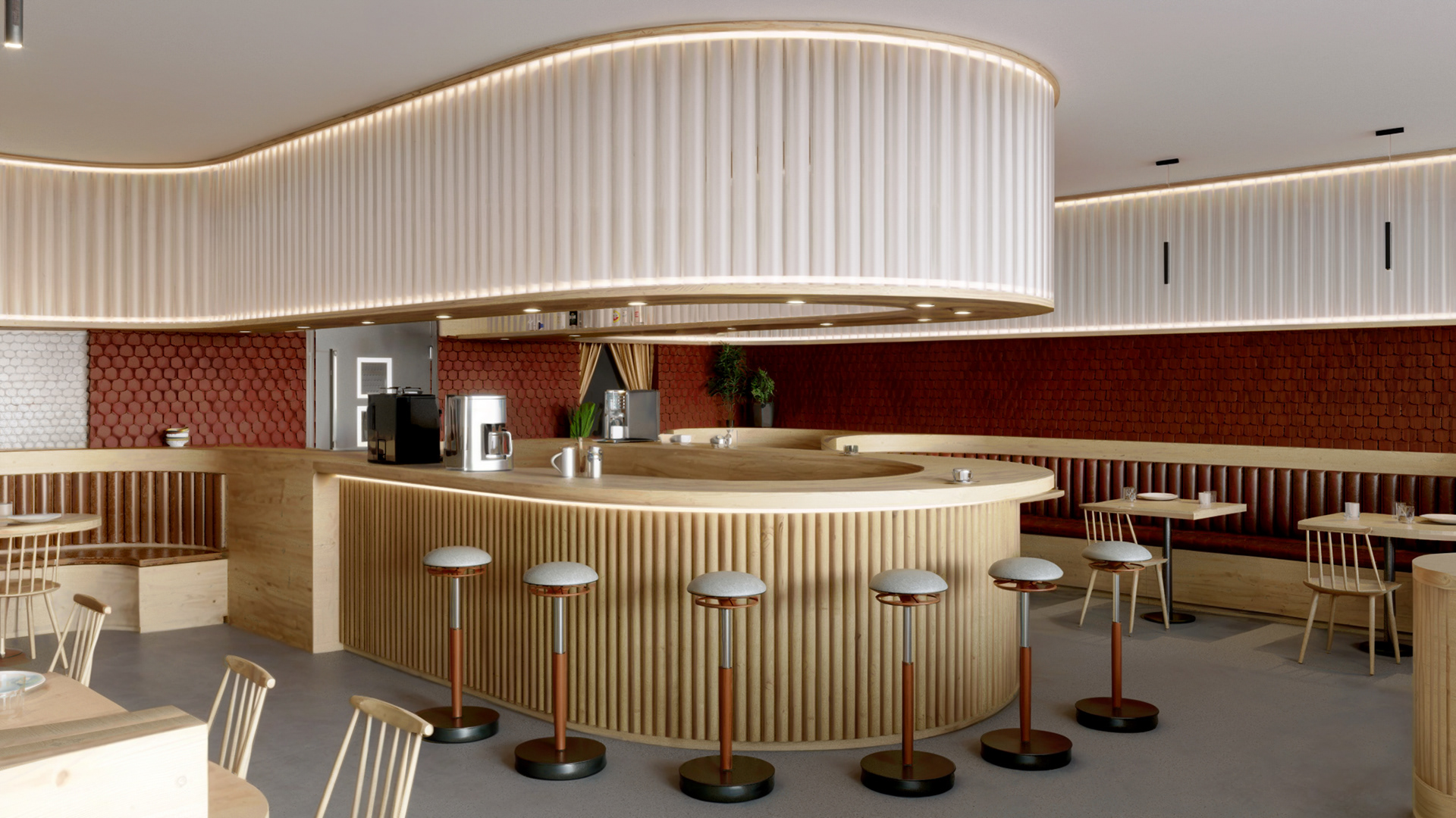 现代亚洲餐厅设计-4