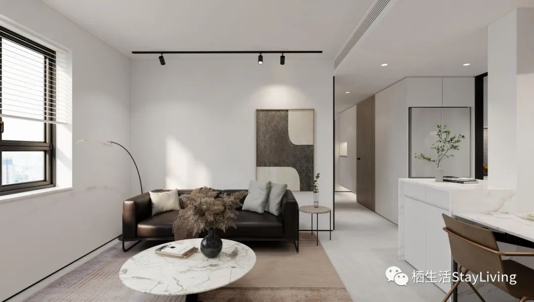 80平米福田景鹏大厦公寓设计丨中国深圳丨Echo-16