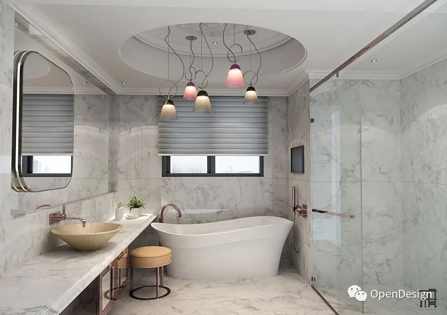 玥庭国际 · 蓝色调的时尚与古典交融的住宅设计丨中国台中丨天境设计-41