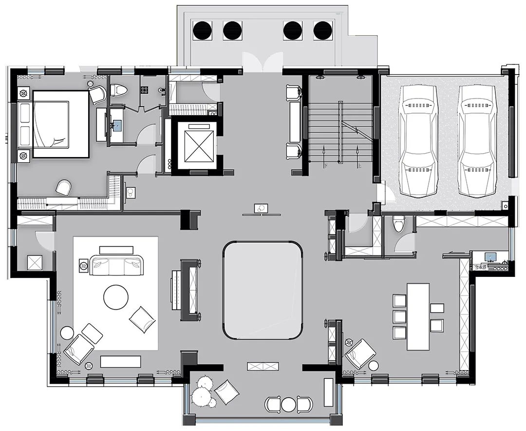 格拉斯小镇丨中国北京丨尚层别墅装饰北京分公司-71
