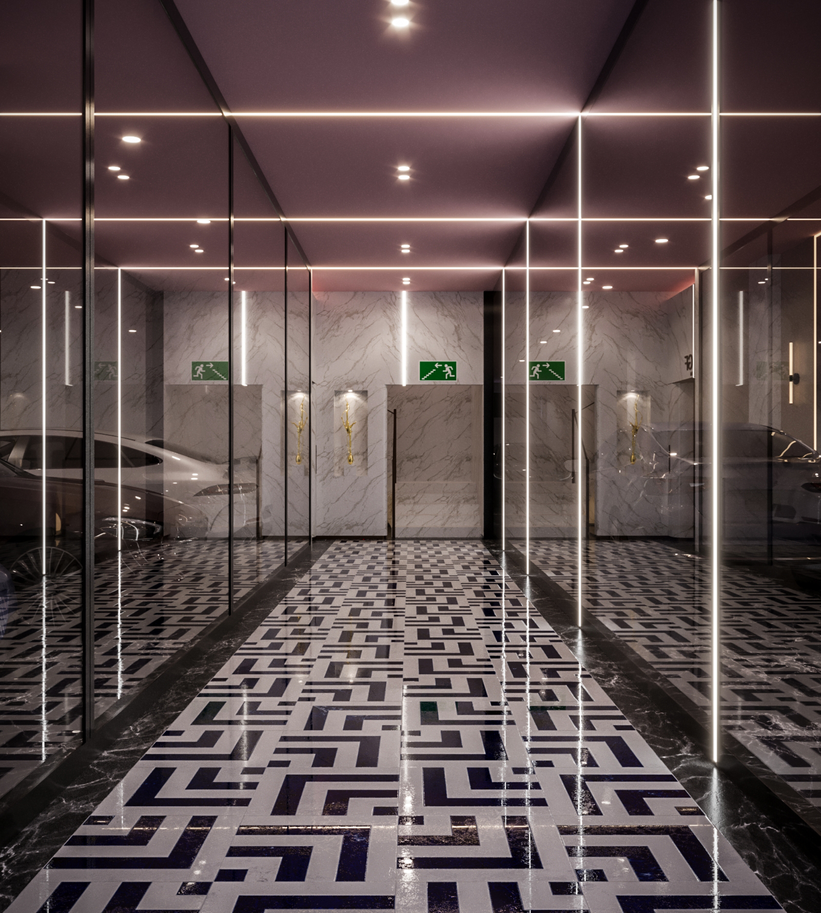 Contemporary Entrance Design || Beirut, Lebanon-5