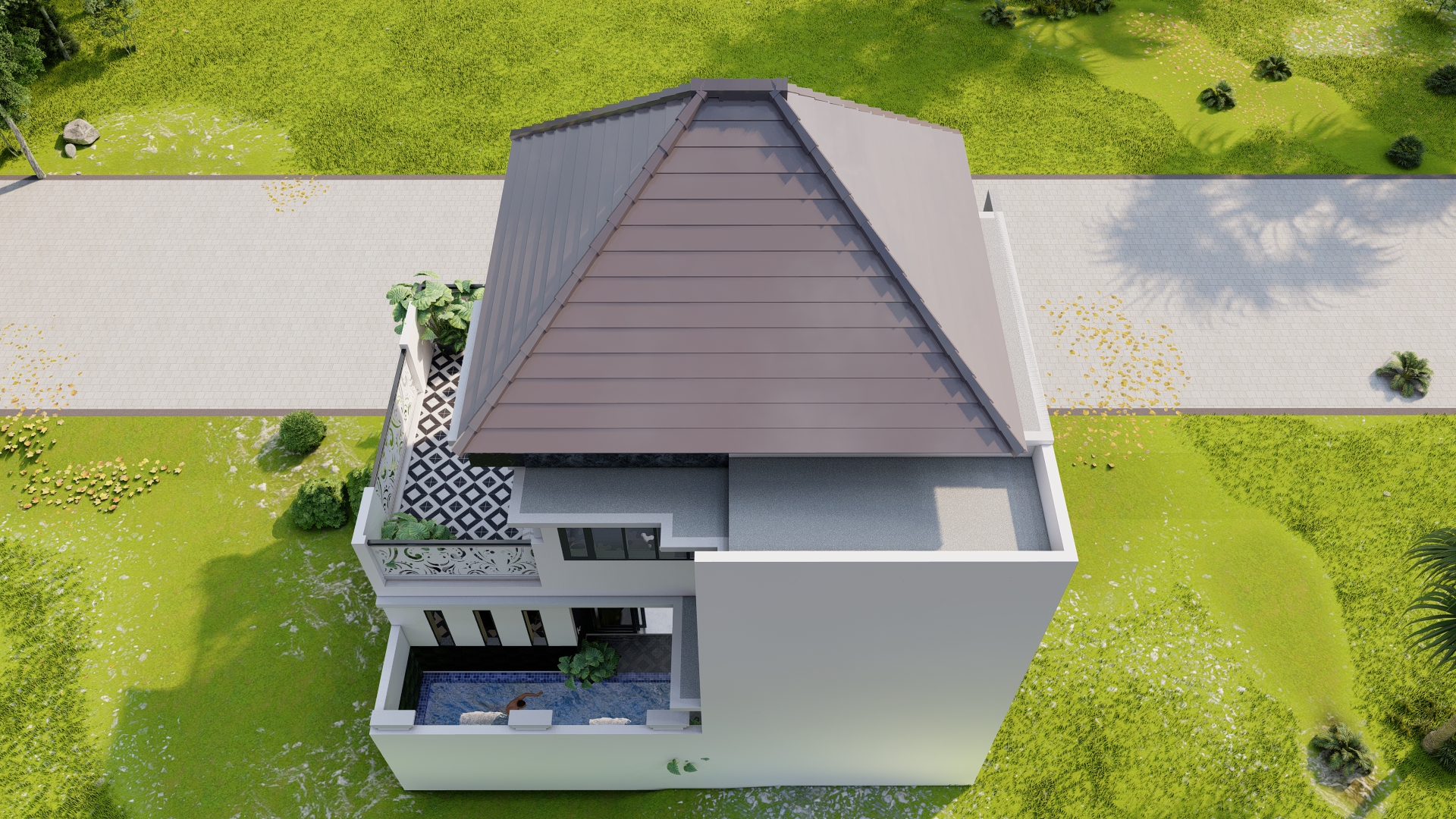 Modern Tropical house in Tasikmadu Malang, Indonesia-4